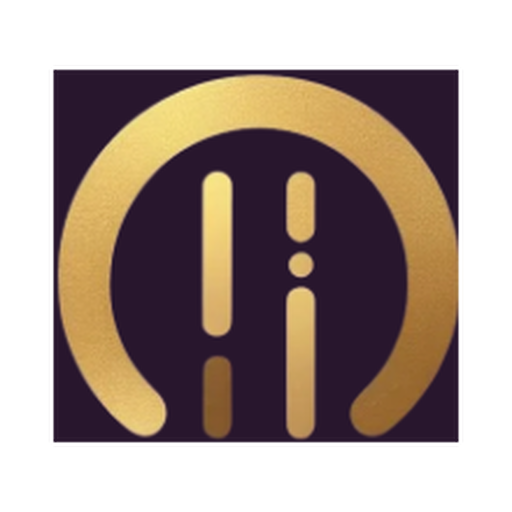 Power to Pause brand mark: a gold arch symbolising the pause